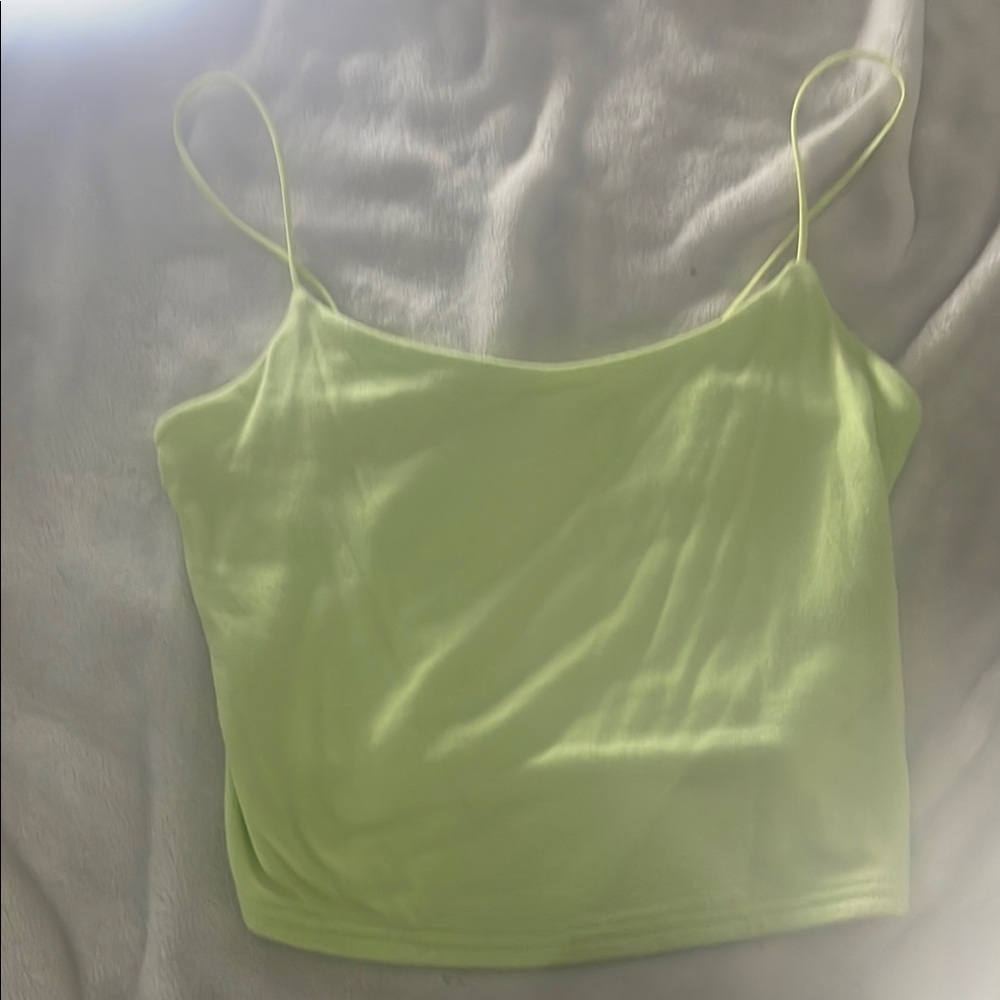 PacSun Neon Green Camisole Top